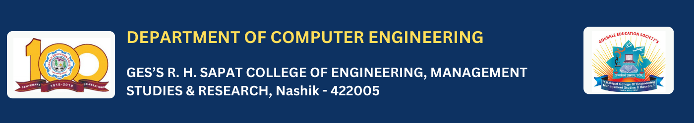 R. H. Sapat College Of Engineering, Management Studies And Research | Computer Engg.